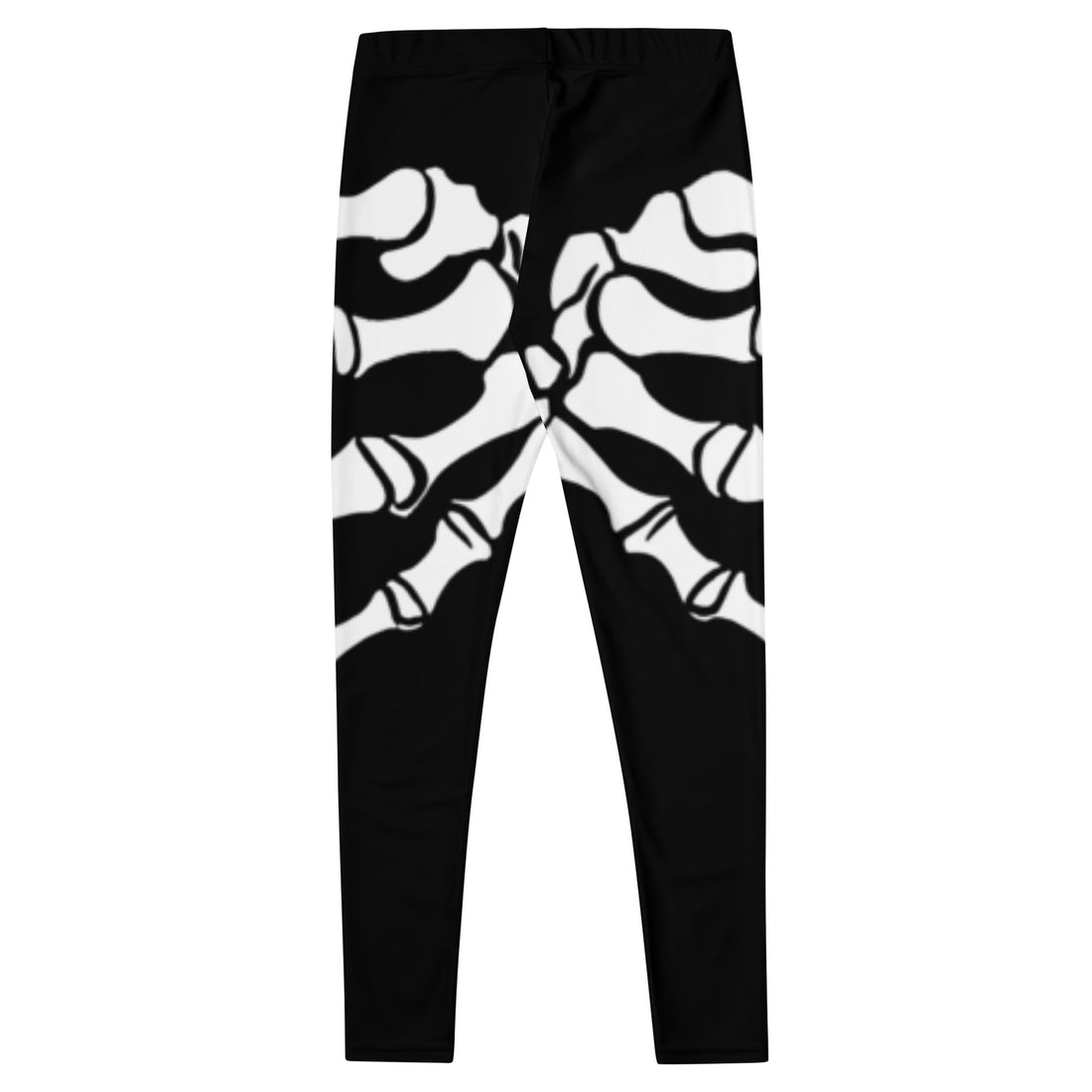 Stylish women's leggings with a skeleton pattern ideal for Halloween, featuring a smooth fit and stretchy fabric.