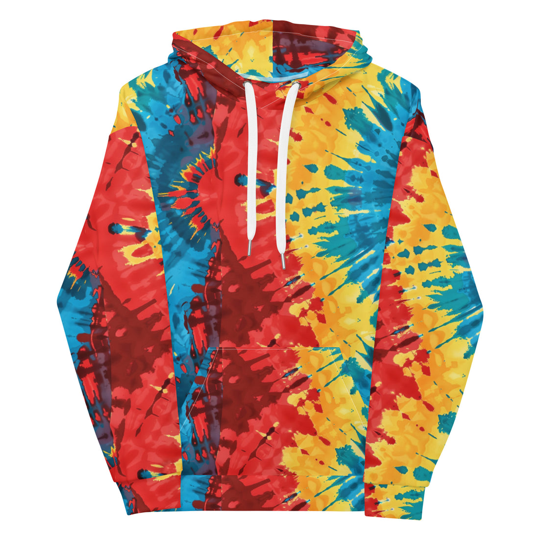 Vibrant Tie-Dye Unisex Hoodie