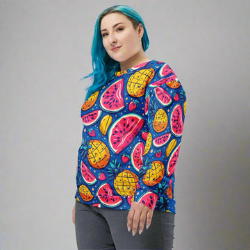 Vibrant Fruity Sweatshirt for Unique Style