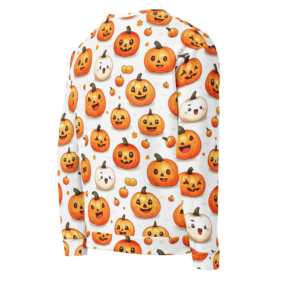 Charming Halloween Pumpkin Sweatshirt featuring playful pumpkins