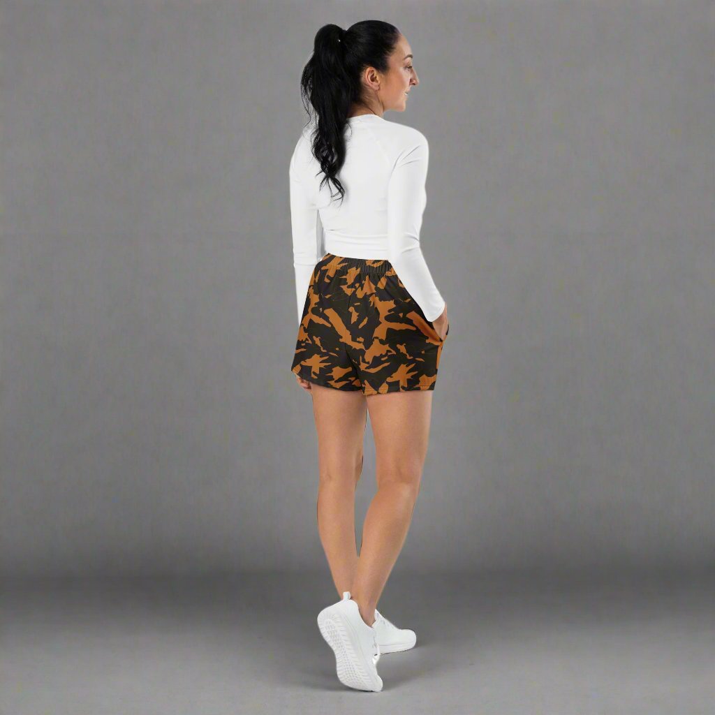 Camo Print Athletic Shorts - Versatile & Stylish