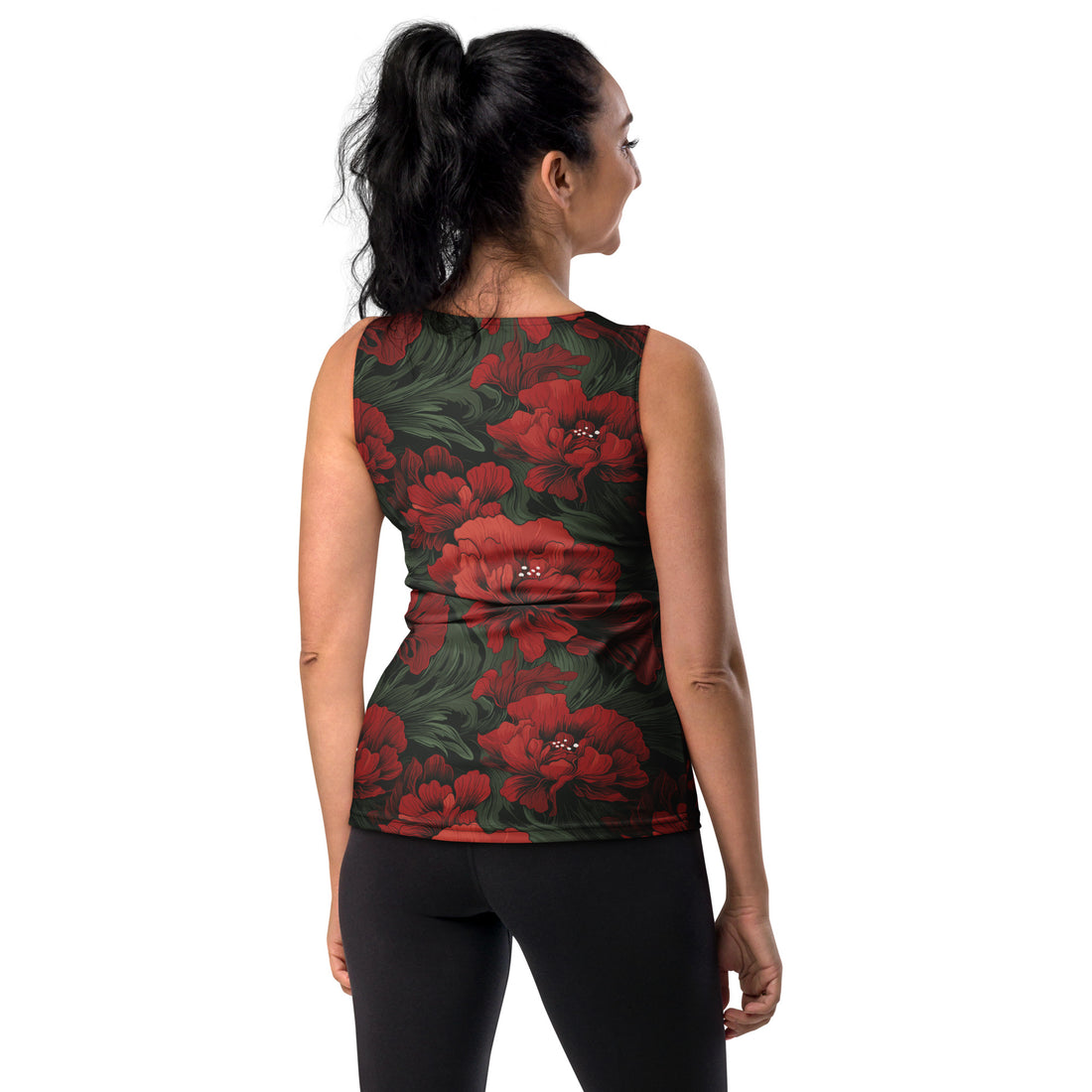 Floral Cut & Sew Tank Top for Women