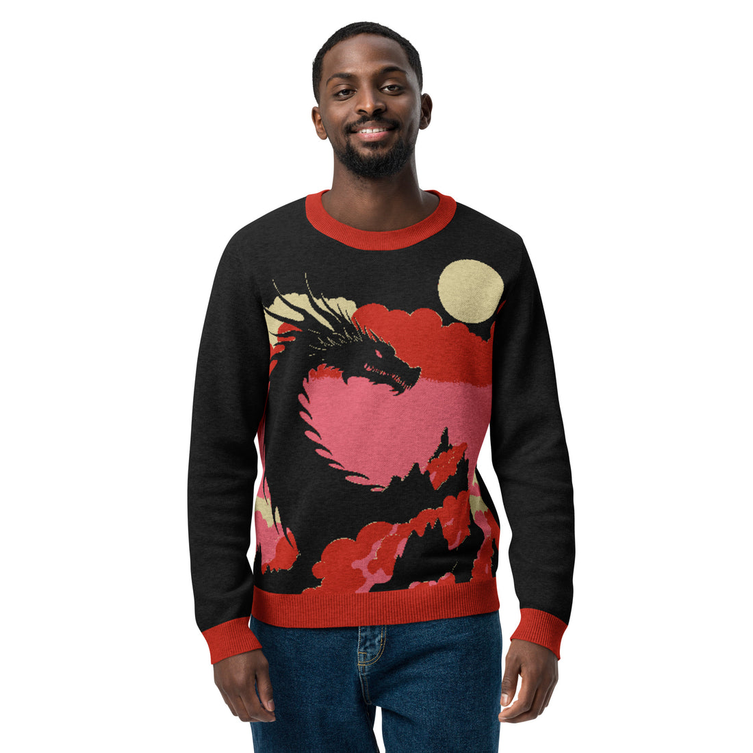 Dragon Moonlight Knitted Sweater