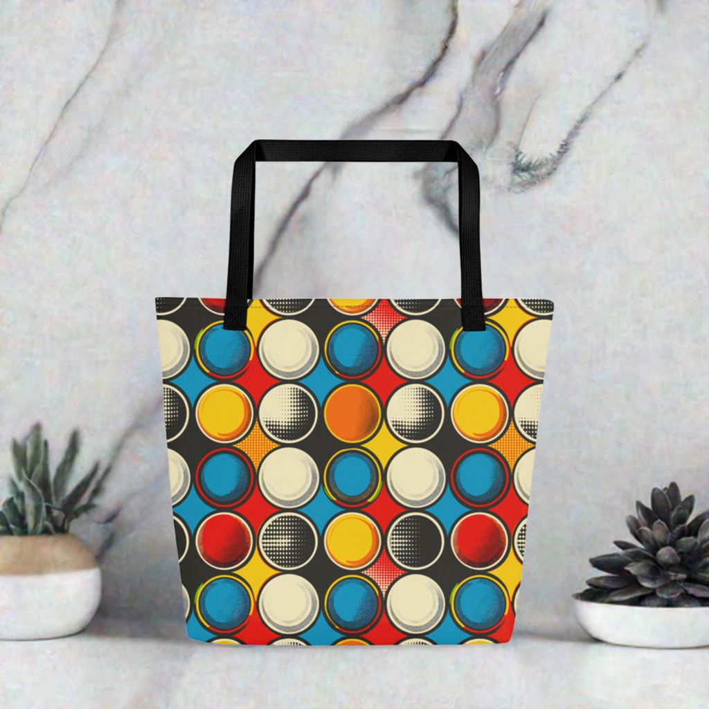 All-Over Print Large Tote Bag