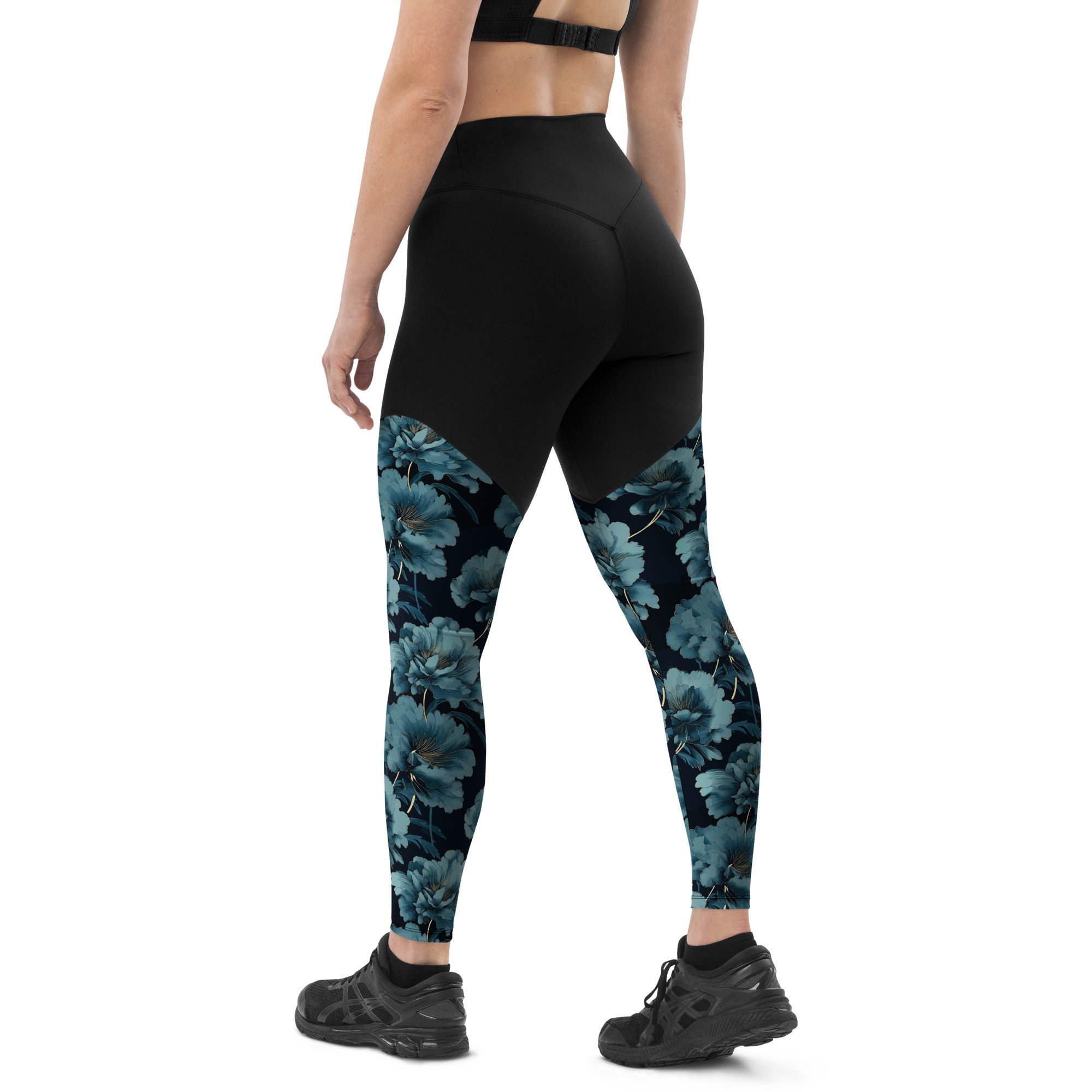 Floral gym leggings online