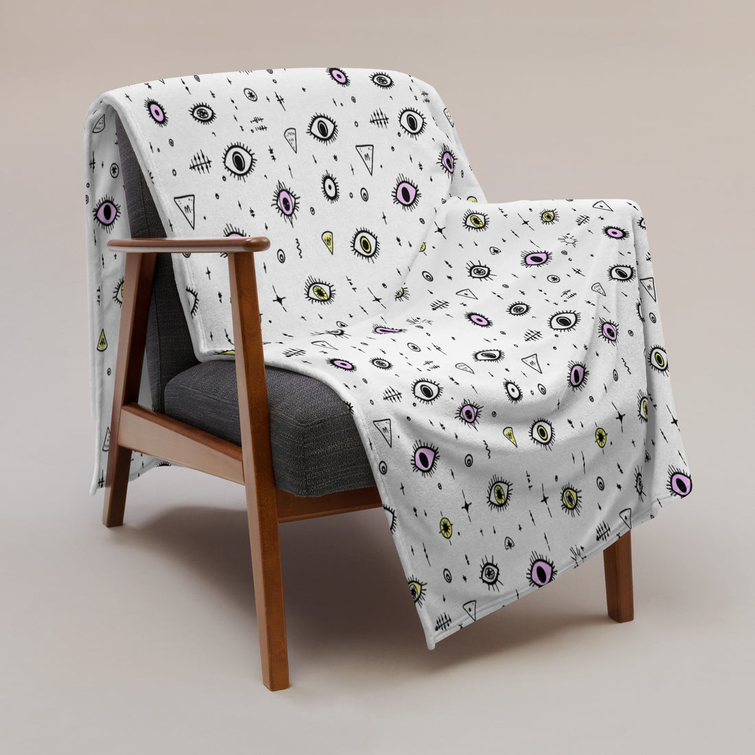 Mystic Eye Throw Blanket – Winter Cozy Collection